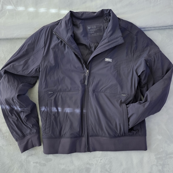 FIGS Greay Lightweight Jacket - Picture 1 of 4